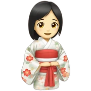 Japan-Kimono sticker