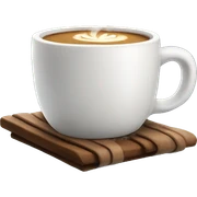 Cosy winter coffee sticker