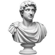 Roman statue sticker