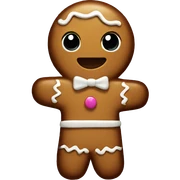 gingerbread sticker