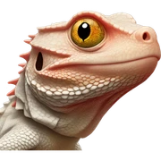 Red Pogona sticker