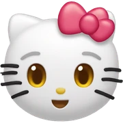 hello kitty heart sticker