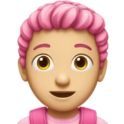 Pink sticker