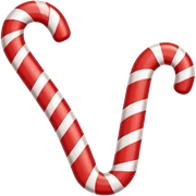 candy cane  sticker
