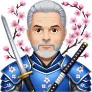 Samurai Warrior sticker