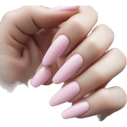 Light pink nails sticker
