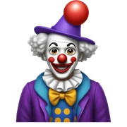 clown sticker