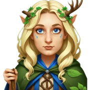 Forest Wizard sticker