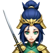 Samurai Guardian sticker