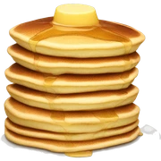 stack of pancakes sticker