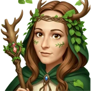 Forest Wizard sticker