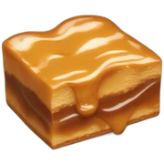 caramel sticker