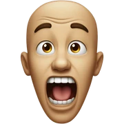 Screaming sticker
