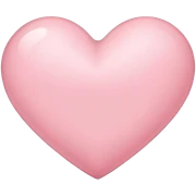 cute aesthetic light pink heart  sticker