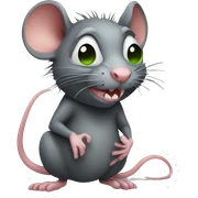toxic rat sticker