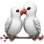 Love birds sticker
