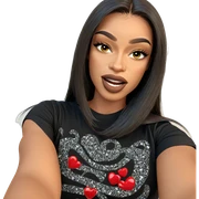 girl in black shirt selfie sticker