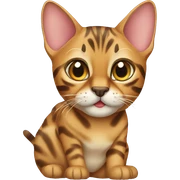 Bengal cat sticker