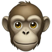 monkey money sticker