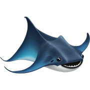 Manta emoji sticker