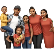 family fun day outdoors sticker
