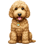 Goldendoodle sticker