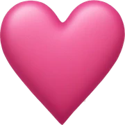 pink heart sticker
