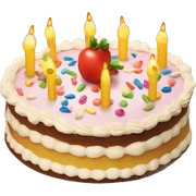 Tarta de cumpleaños  sticker
