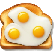eggs on toast sticker