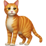 ginger cat sticker
