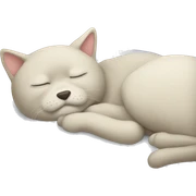 Sleeping sticker