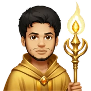 Golden Arcanist sticker