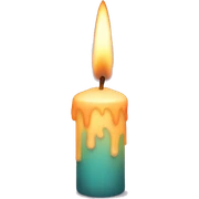 Candle sticker