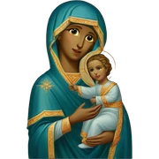 Orthodox Icon Theotokos sticker