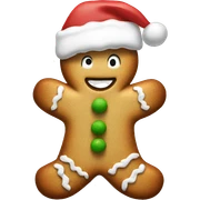 Christmas cookie sticker