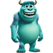 Monsters inc sticker