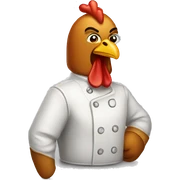 Spicy chicken sticker