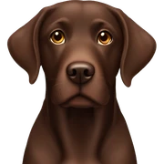 chocolate lab sticker