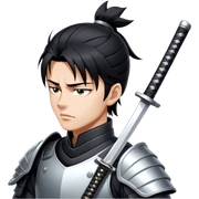 Modern Samurai sticker