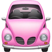 Pink car sticker