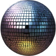 disco ball sticker