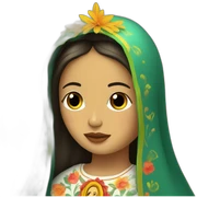 virgen de guadalupe sticker