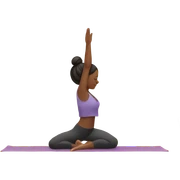 Yoga girl sticker