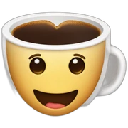 Herz mit Kaffee sticker