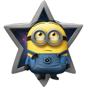 minion star sticker