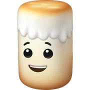 Marshmallow sticker