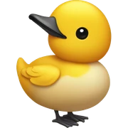pato amarillo  sticker