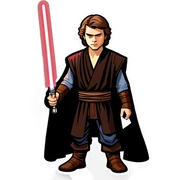 Anakin skywalker sticker