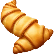 Croissant sticker