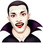 Vampire sticker